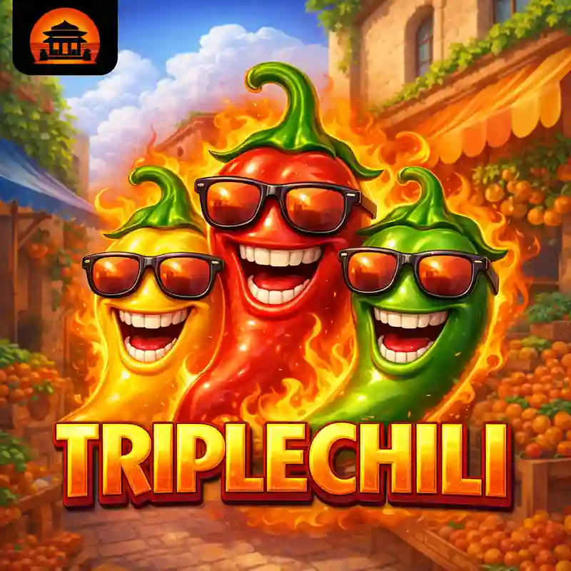 Triple Chili online slot game banner